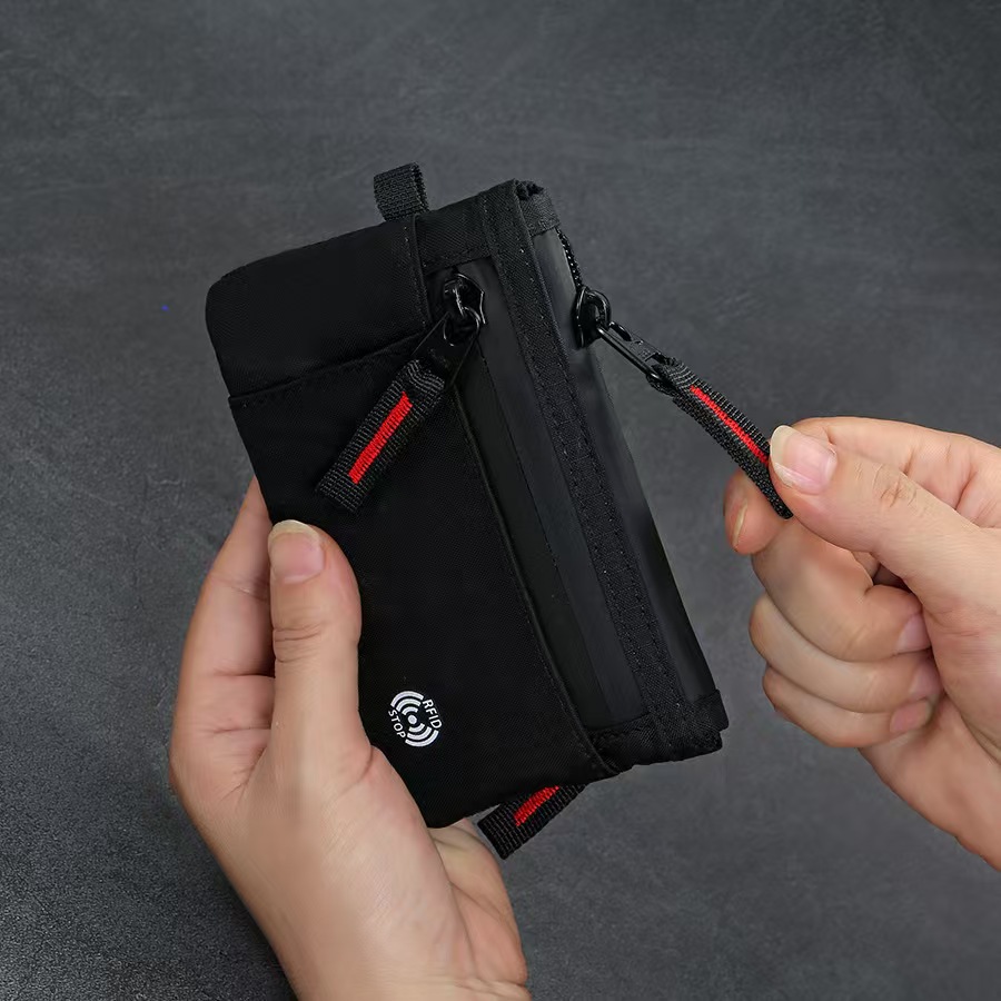 Amazon cross-Border RFID кошелек для монет anti-Theft card swiping bag x-Pac мини дорожный кошелек чехол для ключей