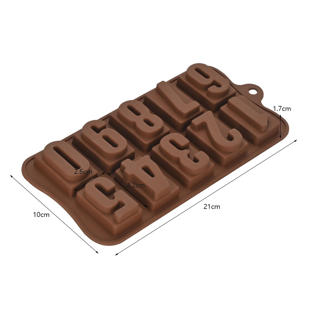 Molde de Silicona para Chocolate DIY, Multiuso con Formas de Dibujos Animados para Repostería