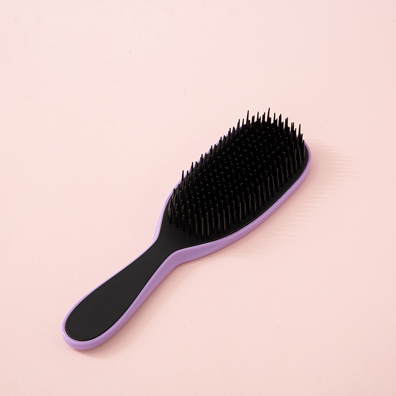 Mango largo costilla peine celebridad de Internet mismo estilo no anudado mullido masaje peine hogar costilla peine peluquería peine del pelo al por mayor