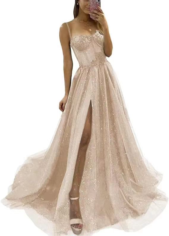Europa y los EE.UU. lanza nuevo vestido de noche Aliexpress Amazon nuevo vestido de fiesta elegante de carácter largo image 12
