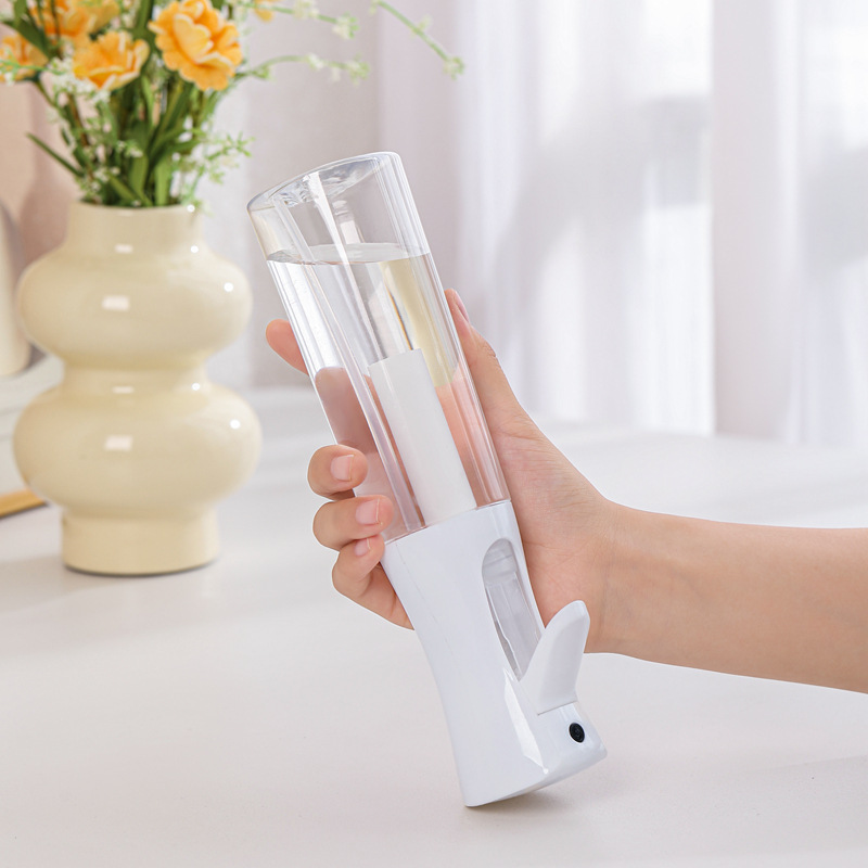 Botella de pulverización continua de alta presión para belleza, peluquería, hidratación, niebla superfina, botella de botella