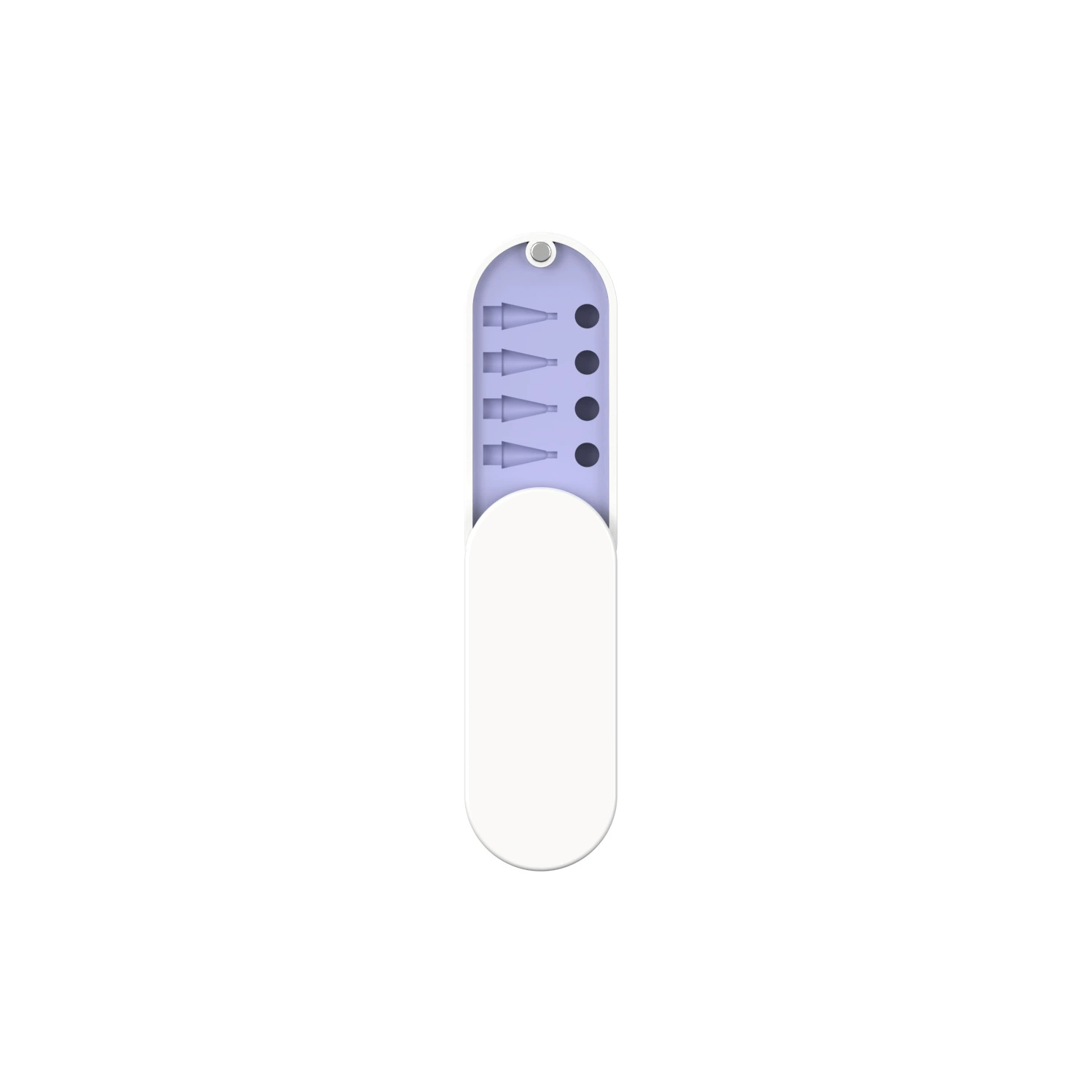 Apple Pencil Storage Case (Apple Pencil 1/2) — Multi‑Function Pen Box, Lilac & Dark Night Green
