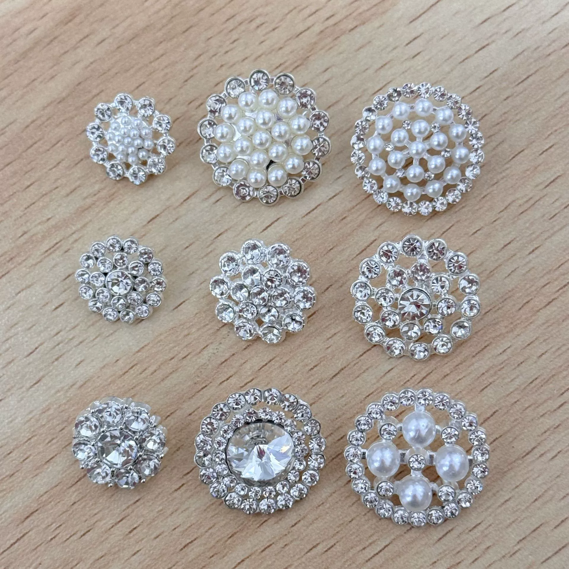 Металлические пуговицы, жемчужные пуговицы, маленькие ароматные пуговицы, жемчужные пуговицы, маленькие ароматные пуговицы, аксессуары, пуговицы ручной работы.