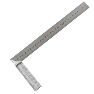 Jinling Brand Steel Angle Ruler Aluminum Alloy Thickening Measuring Artisan Drawing Right Angle with Level Moving Angle Ruler