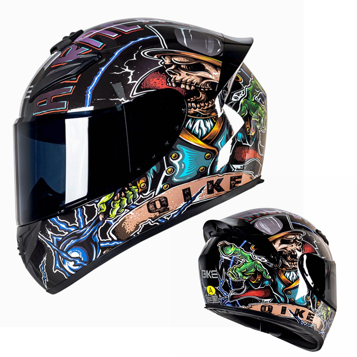 Yan nuevo casco de motocicleta masculino completo casco de bicicleta casco de coche eléctrico casco de verano para hombres y mujeres cuatro estaciones