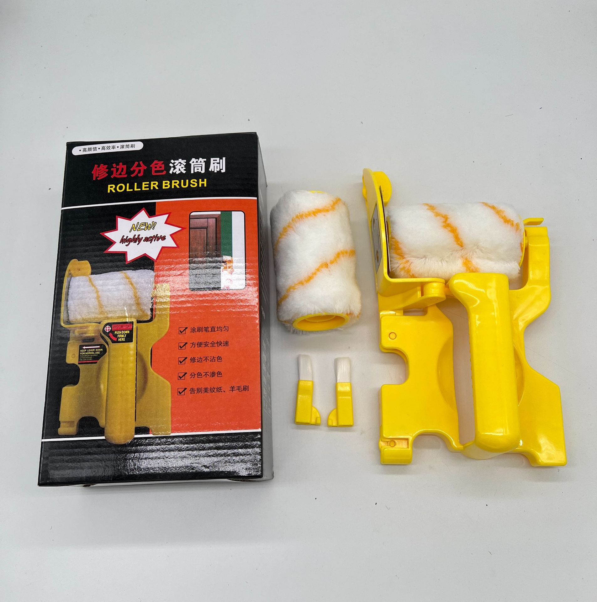 Rodillo cortante Clean-Cut para pintura, brocha para esquinas interiores y paredes, pintura de látex