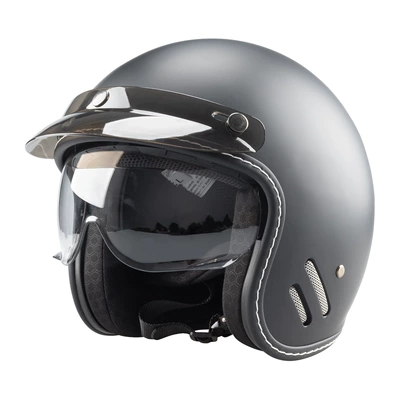 Electric Bike Helmet, Motosiklet kaskı (dəbilqə) - matt-black-m