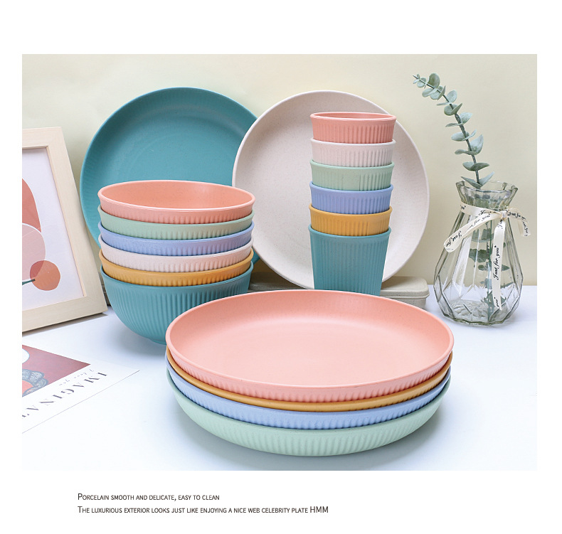 竖纹小麦餐具_09