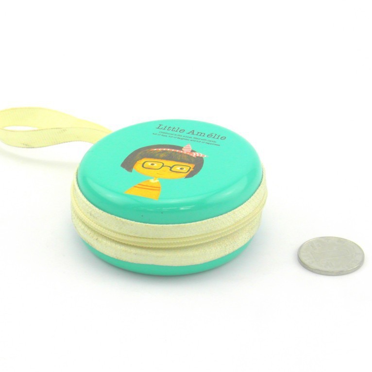 生产马口铁圆形铁盒 供应拉链盒 圆形铁盒化妆品铁盒  制罐厂家