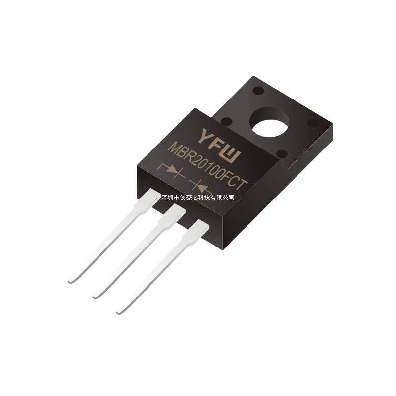 正品MBR20100FCT YFW/广东佑风微电子 肖特基二极管 - 1