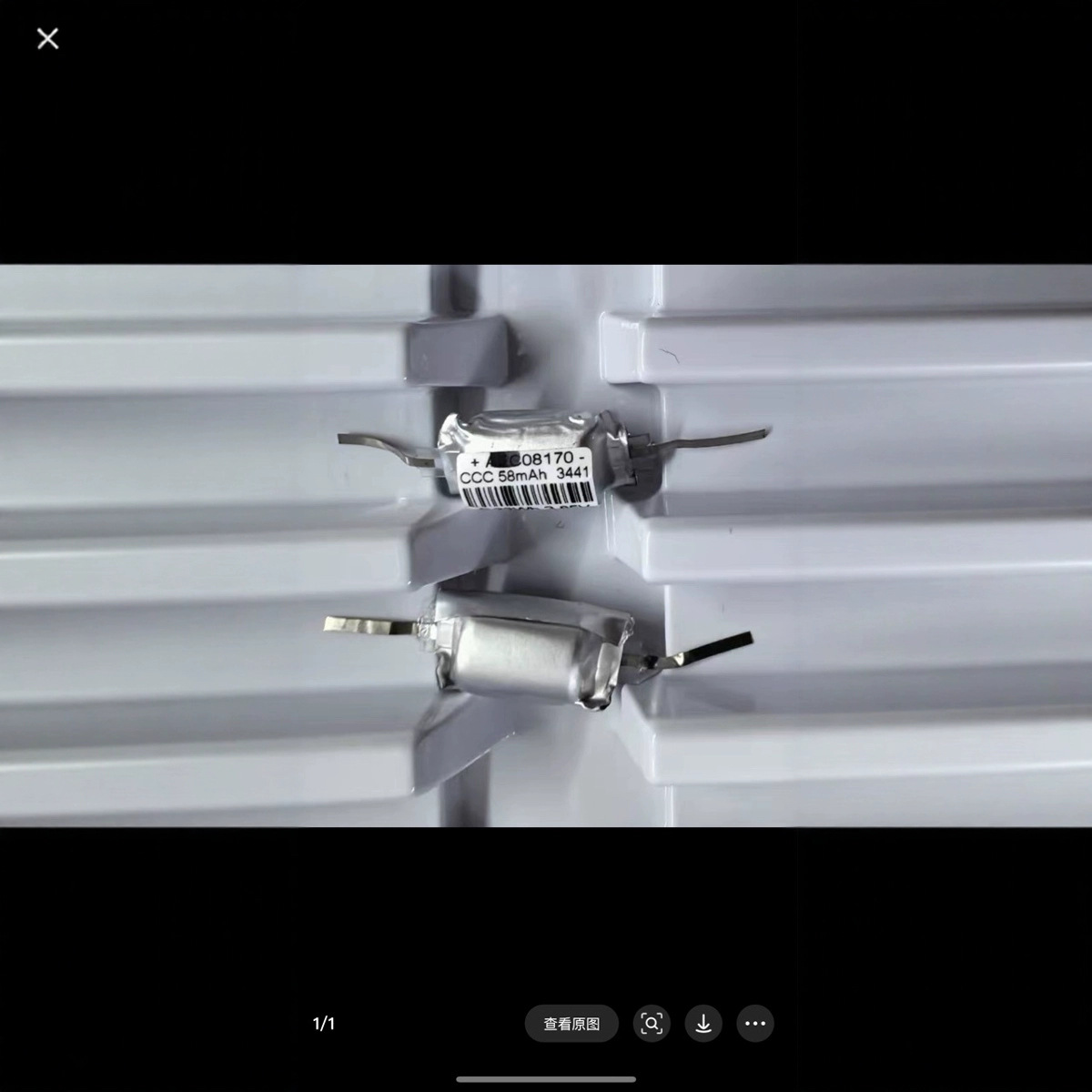 Shokz韶音OpenFit绍音T910原装电池08170-58mAh标称电压:3.85V