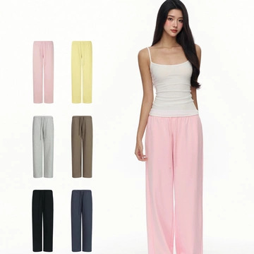 Uncommon Six-Color Basic Low-Waist Straight-Leg Sweatpants Versatile Casual Sports Pants Slimming Effect