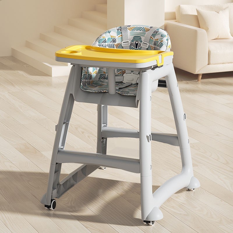 Silla de comedor para niños gruesa del mismo estilo de KFC, restaurante de hotel, silla de comedor para bebés multifuncional comercial, silla de comedor para bebés
