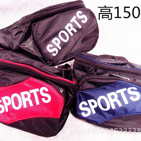 New men's waist bag outdoor sports multifunctional chest bag men's casual messenger bag factory direct a generation of hair
