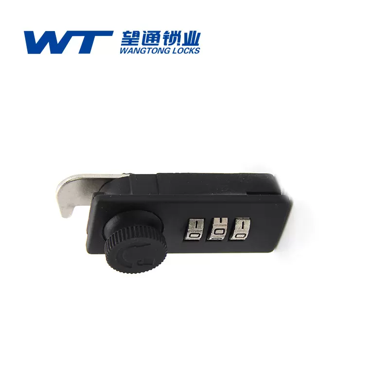 望通9515机械密码柜子锁办公桌三联锁抽屉储物钱箱药箱拨号密码锁