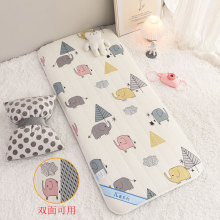 2025新款全棉兒童四季一體款兒童床墊拼接純棉床墊幼兒園學校透氣