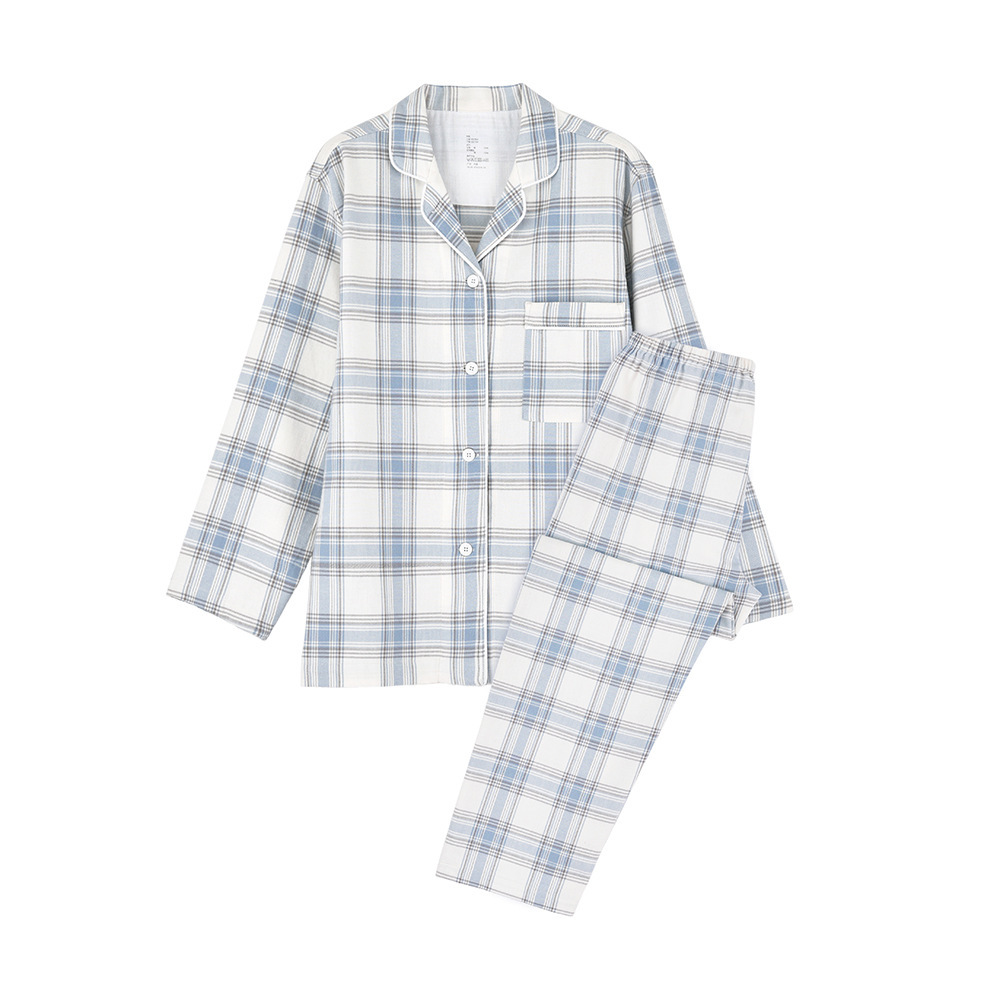 Men's creamy white langue/flannel