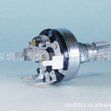 厂家供应R17MM开关电位器，B10K电位器，调光/调速/调音电位器