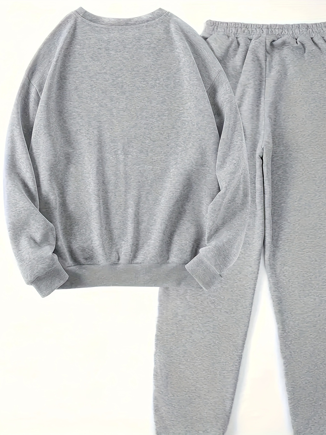 Women's Printed Sweatshirt And Trousers Two Piece Set For Leisure_voghion.com