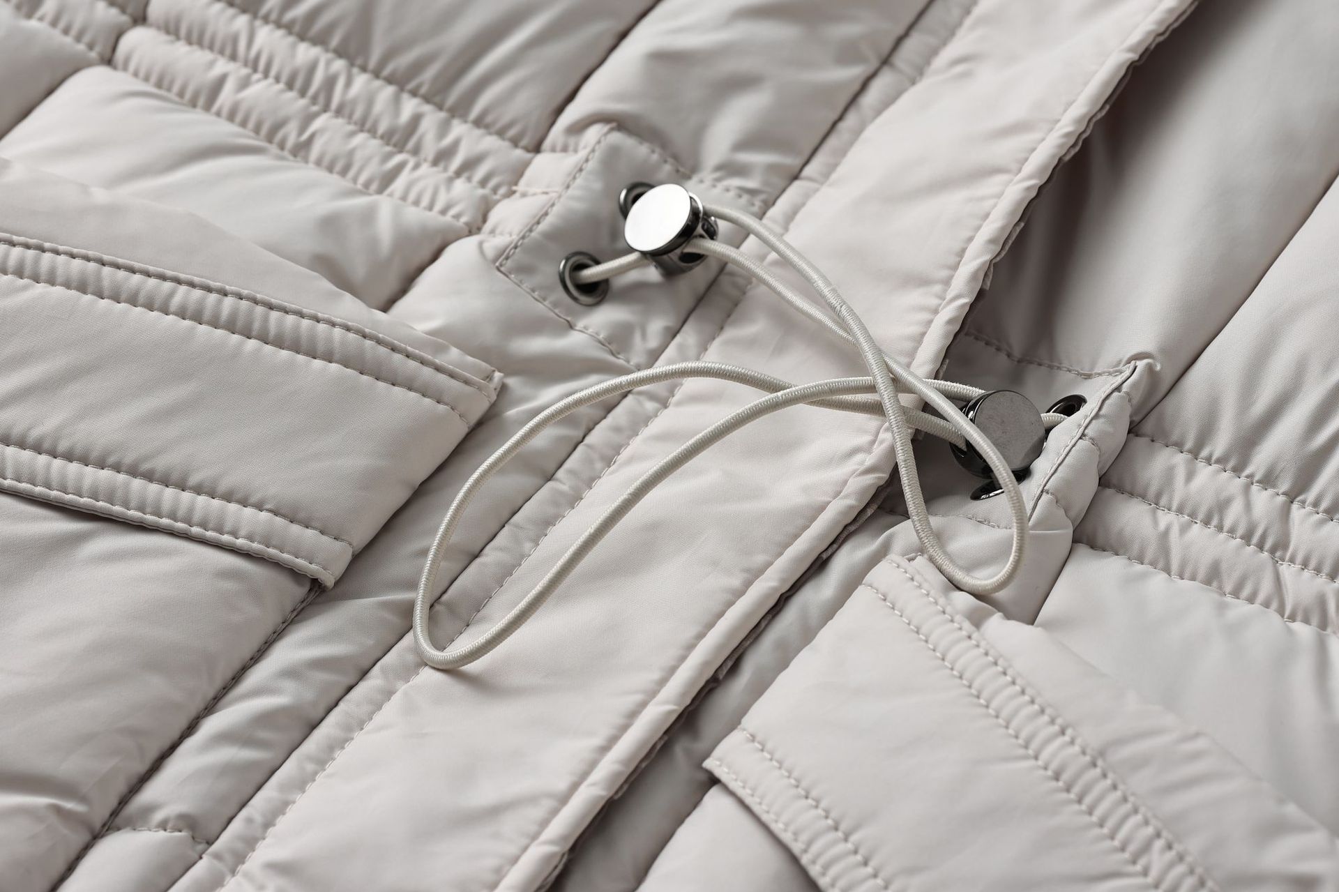 Cappotto gilet in cotone double face da donna – Piumino lungo e sottile invernale coreano, caldo capospalla reversibile (nero/bianco sporco/marrone/cachi, L-XXXL)_voghion.com