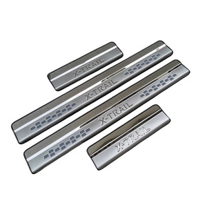 Suitable for 14-21 X-trail Welcome Pedal Modified Stainless Steel Door Sill Strip Decorative Accessories Interior