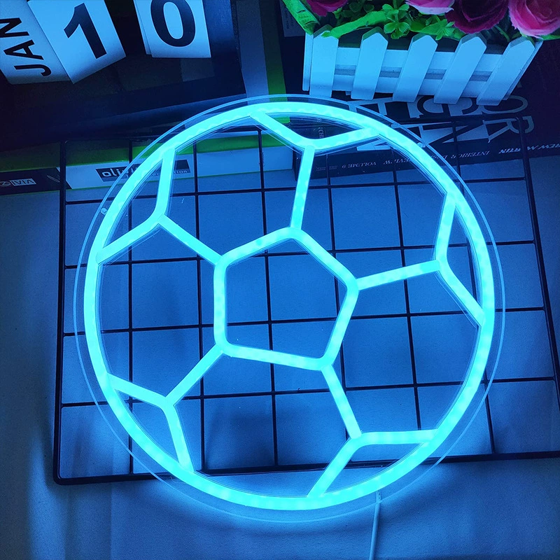 Настенный светильник LED, креативный неоновый ночник для спальни, разные формы, 5В USB или 12В адаптер