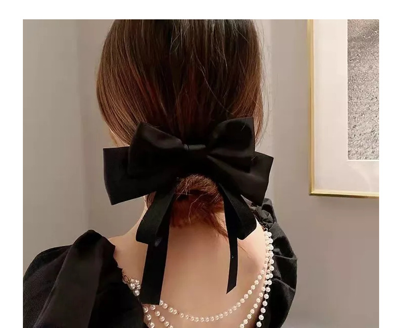 Fashion Bow Knot Cloth Hair Clip 1 Piece display picture 2