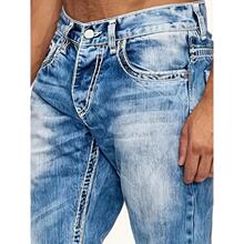 K 13396 European American straight men jeans ŷ��ֱͲ��ʿţ
