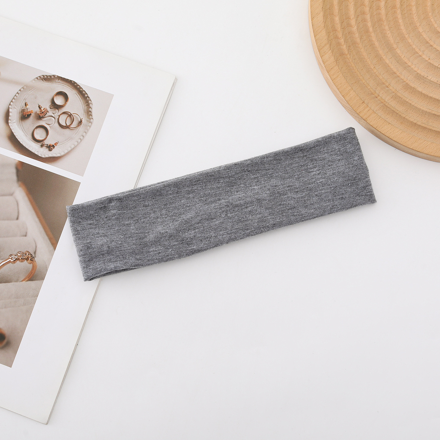 Europa y los Estados Unidos transfronterizos color caramelo deportes sudor absorción correa de verano correa de cabello correa de cabello diaria hijab de yoga correa de cabello