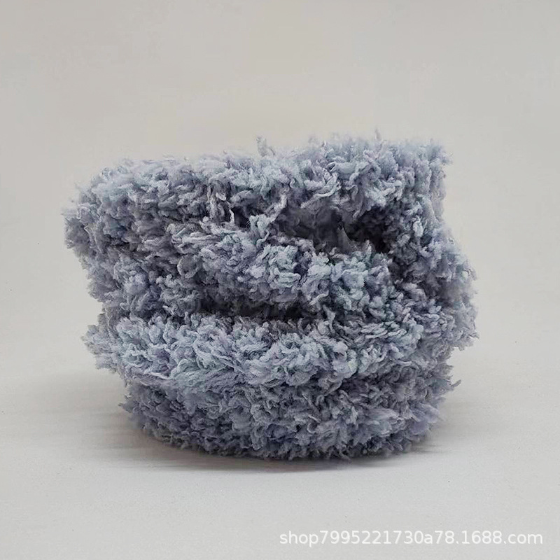 Palo de torsión de terciopelo de coral 15mm Puppy Paquete de material de bricolaje de cifrado súper grueso