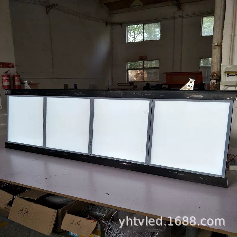 定制多色亚克力激光打点导光板led发光背光板超薄灯箱导光背板