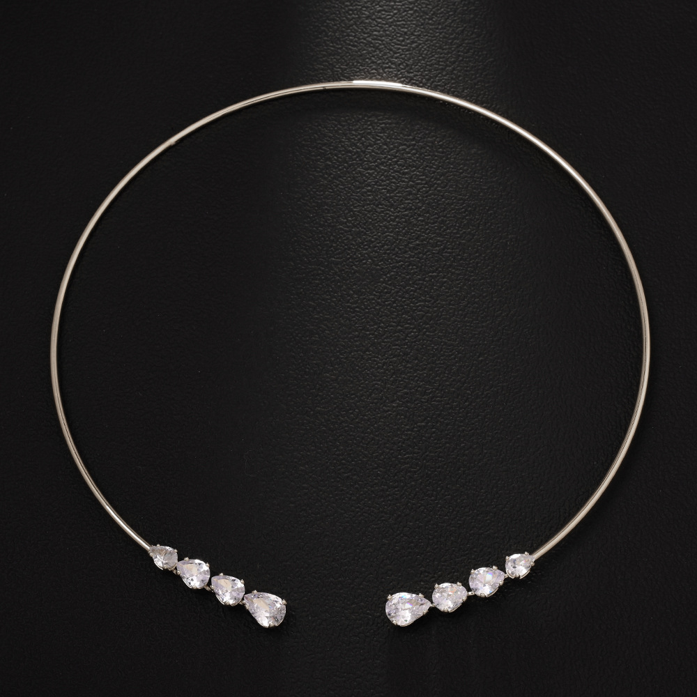 Wholesale Jewelry Retro Geometric Copper Plating Choker display picture 4