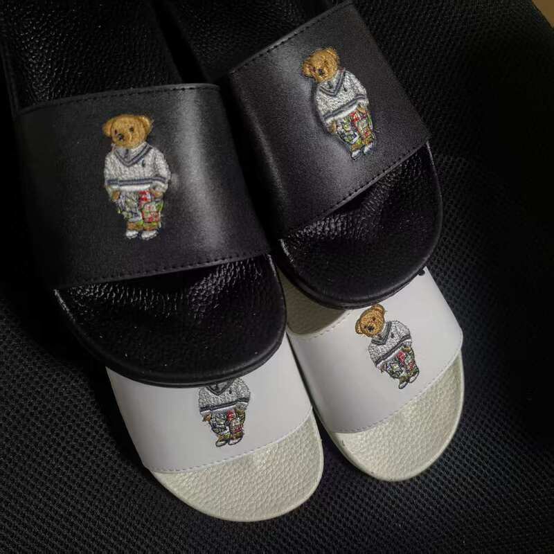 New Product Rl Polo Embroidered V Neck Sweater Men's Slippers Women's Slippers Mc Cross-Border Amazon Shopee Read Meitong Hot Sale