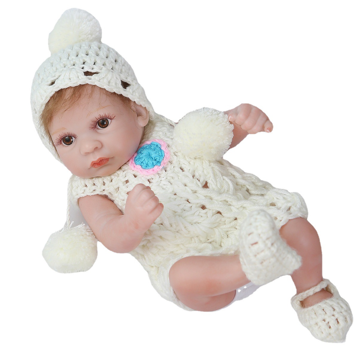 26cm mini muñeca de Palma Linda Comercio exterior e-commerce suministro azul productos del mar entrega de una sola pieza