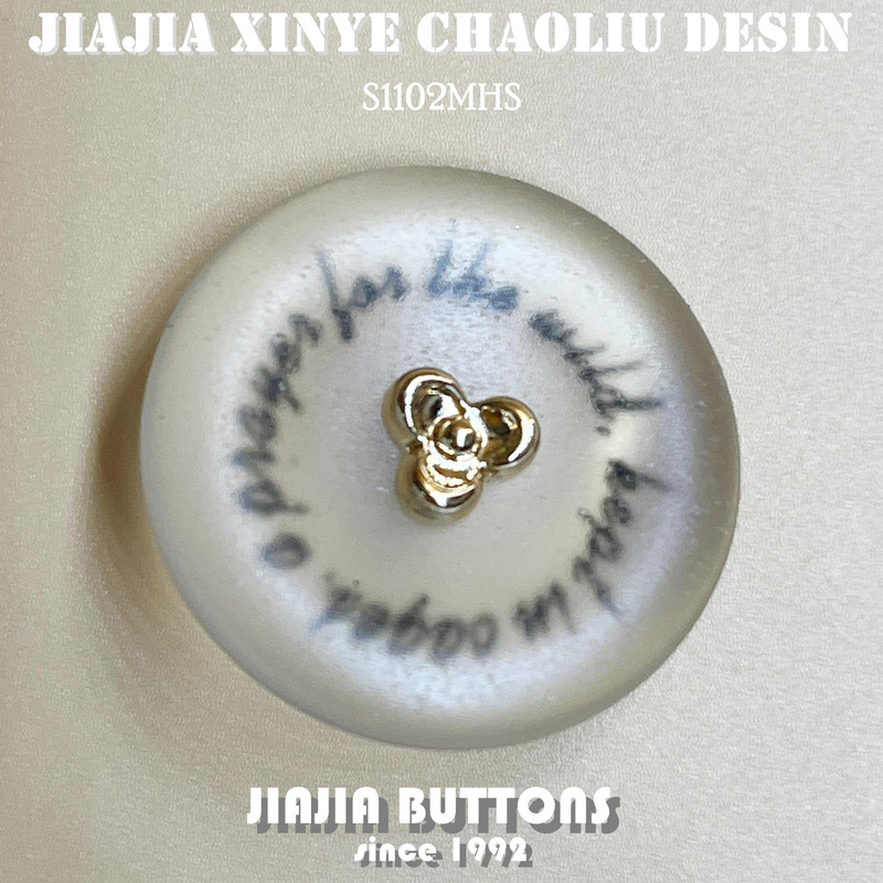 Special-Shaped Square-Eye Resin Buckle, Special-Shaped Edge, Personalized Retro Resin Buckle, Clover