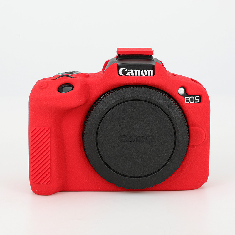 Aplicable a Canon EOS R50 cámara cubierta de silicona R50 micro una sola cámara cubierta protectora bolso de fotografía cubierta de caja suave