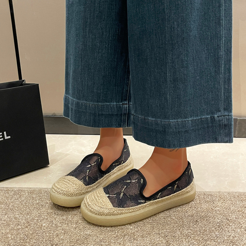 Fisherman's Shoes for Women 2025 New Women's Shoes Versatile Summer Breathable Flats Mesh Lazy Slip-On Canvas Shoes