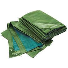 工廠定制250克綠色PE防水蓋布抗紫外線加厚防雨篷布
