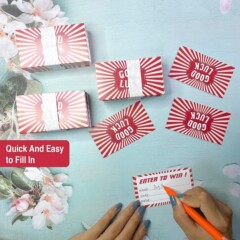 50張/包 抽獎券表 空白報名表 抽獎券 門票簿報名表 比賽報名表