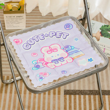 冰垫坐垫夏天汽车坐垫夏季凉垫办公降温学生屁垫冰凉垫子冰晶凝胶