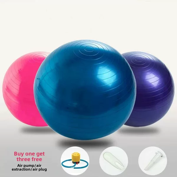 PVC thickened explosion-proof yoga fitness smooth yoga ball Pilates auxiliary yoga ball pregnant women balance ball