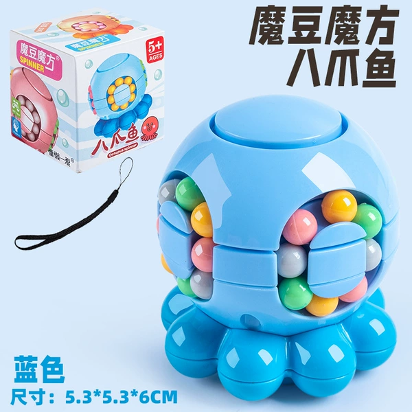 [Blue] Small Octopus Magic Beans (Color Box)