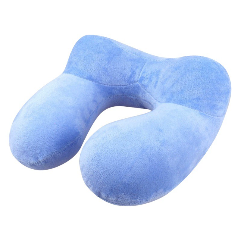 U-образная подушка надувная подушка горб надувная подушка для путешествий Sanbao самолет путешествия дует подушка для шеи