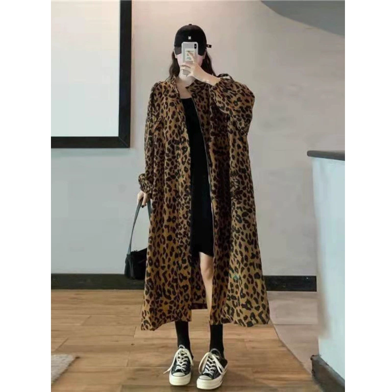 Демисезонное trench coat, длинная тонкая куртка на молнии, европейский стиль, плюс размер