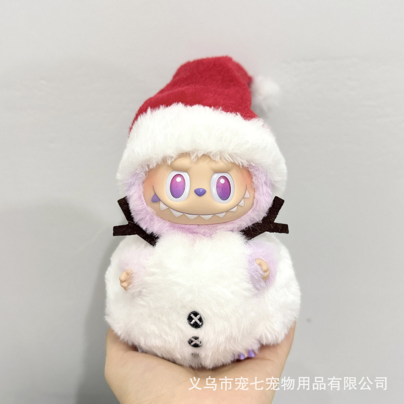 第一、第二、第三世代 15 センチメートルラブ布ペンダントハロウィンカボチャ服オーバーオール黒帽子ぬいぐるみ衣装|undefined