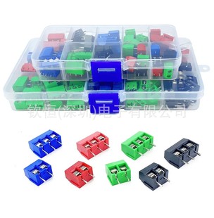 68/135PCS KF301-2P/3PCB screw-type wiring Terminal 5. 0mm splicing PCB wiring board