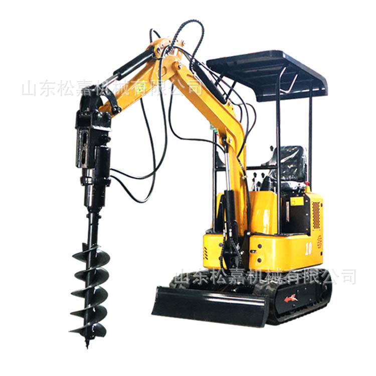 Montaña perforación de roca máquina de perforación de agujero subterráneo todo terreno máquina de perforación espiral de alta potencia