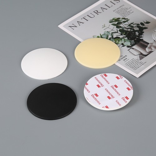 Modern Minimalist 8cm Smooth Silicone Anti-Collision Mat Household Door Rear Door Handle Thick Silent Buffer Wall Mat Cushion