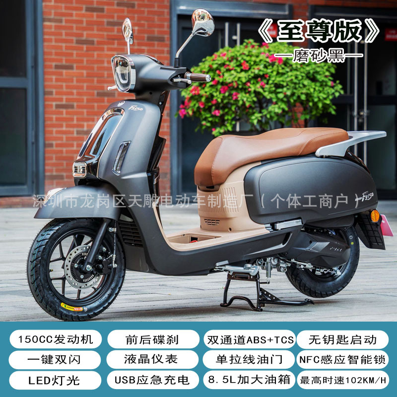 Auténtico Flying Eagle F150 retro literatura y arte motocicleta de dos ruedas Guo Si inyección eléctrica paso alternativo puede ser marca pedal de combustible nuevo