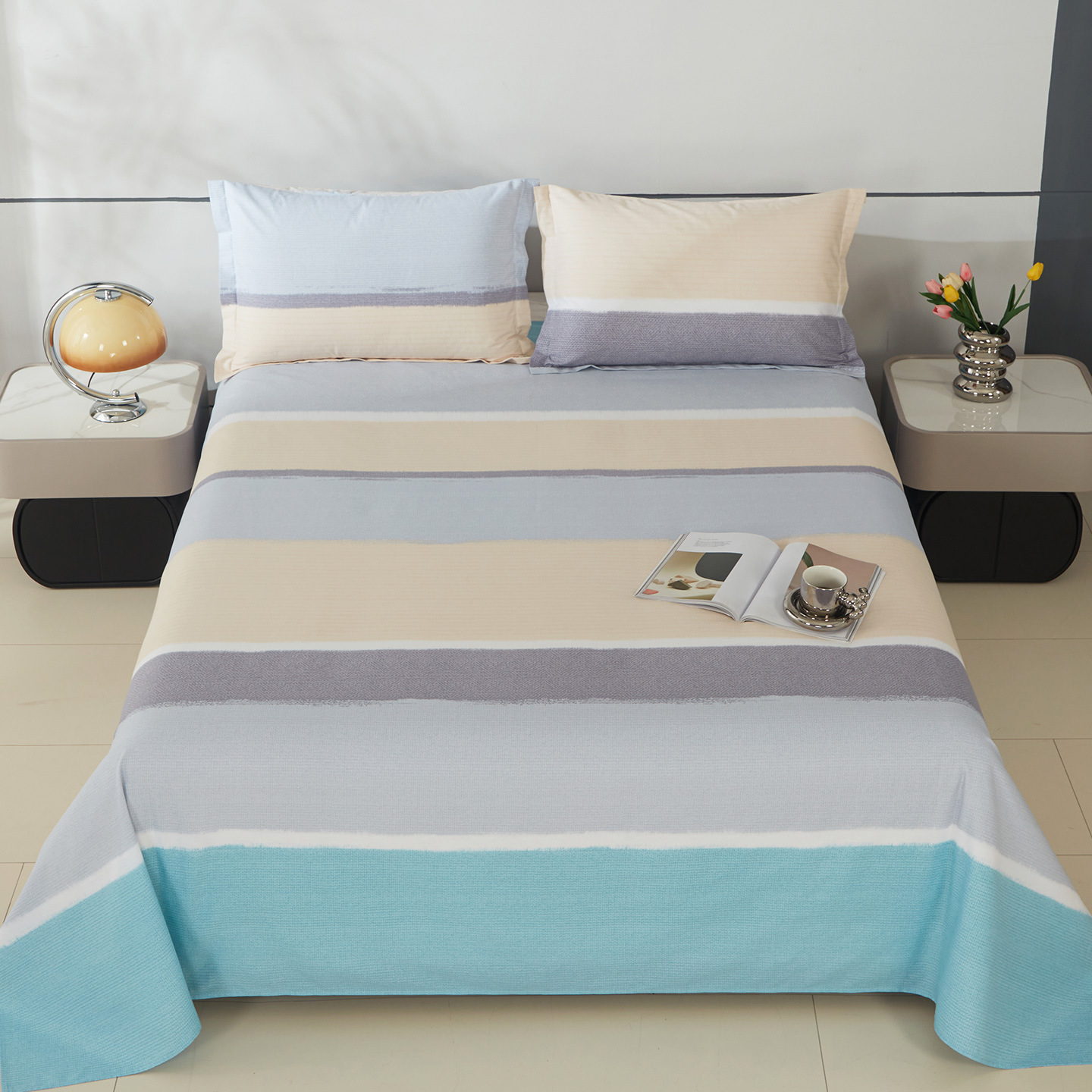 100% algodón sábanas dormitorio de estudiantes cubierta de cama individual niños de verano una sola pieza engrosada edredón al por mayor image 42